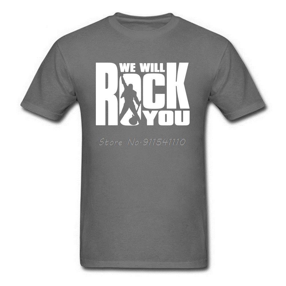 We Will Rock You Pánské tričko Tričko Nápis Hip Hop Rock Funky tričko Streetwear Bavlna Dámské Topy Pánské Oblečení