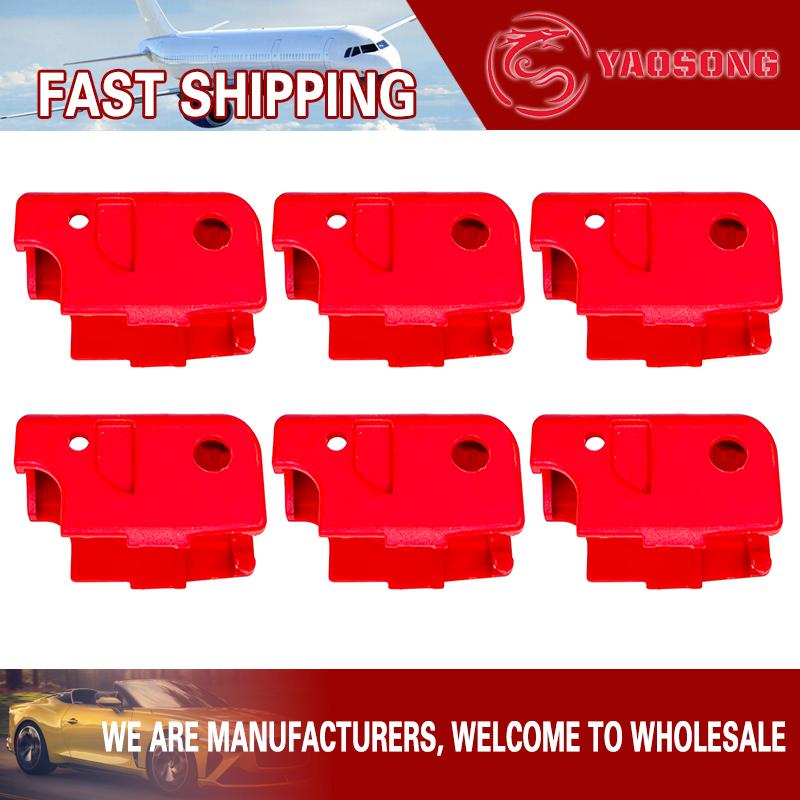 FOR BMW Mini Peugeot Citroen Ignition Coil Cover Red Car Decoration