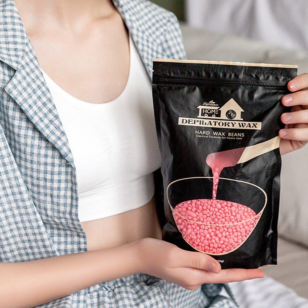 LIFE STANCE Large Capacity Hard Wax 450g Rose