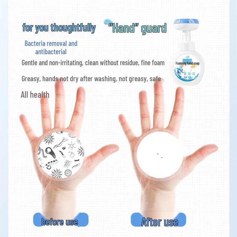 Xidebao Feuchtigkeitsspendende & Antibakterielle Schaum-Handseife