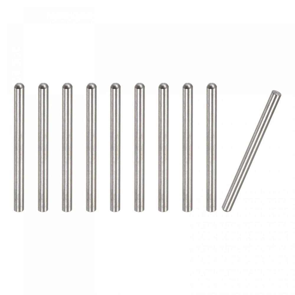 10Pcs Stainless Steel Bunk Bed Pins 28/30/35/40/45/50mm Length Round Head Smooth Fasten Elements