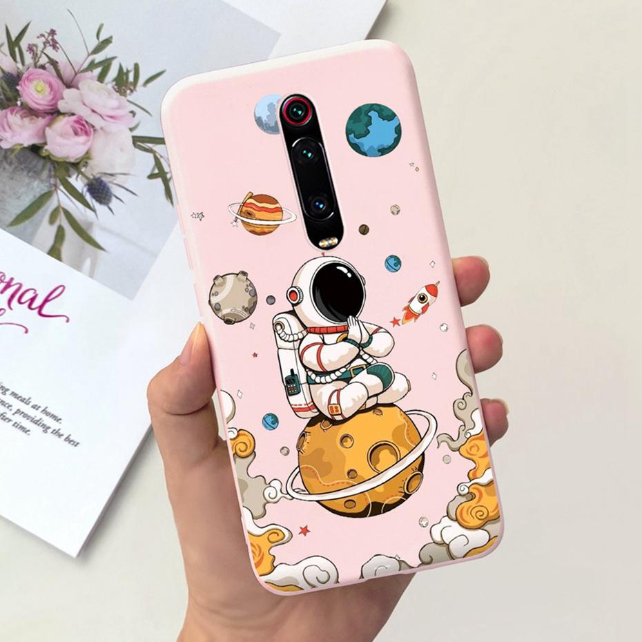 Kreslený obal pro Xiaomi Mi 9T Pro Mi9T Roztomilý barevný měkký silikonový zadní kryt pro Xiaomi Mi 9T 9 T 9TPro Pouzdra na telefon