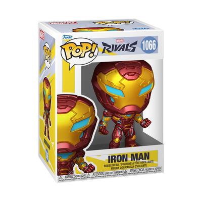 Jogos Pop Funko: Marvel Rivals - Homem de Ferro - Marvel - Figura de Vinil Colecionável - Ideia de Presente - Produto Oficial - Brinquedos para Crianças e Adultos - Super-herói