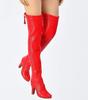 Scale Figure with TBLeague Figures and Large Sexy Fashion Long Boots and Outfit Not [TOYBARJAPAN] 1/6 Accessory/Compatible Feet, Leather-Style