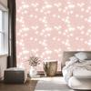 Coral glitter wallpaper, coral background for living room and bedroom 50x1000