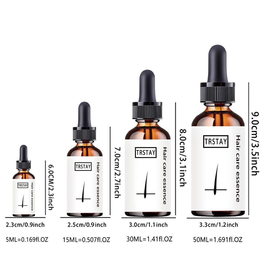 Roztok pro péči o vlasy, hustý hydratační a změkčující prostředek, esenciální olej pro dlouhé vlasy
