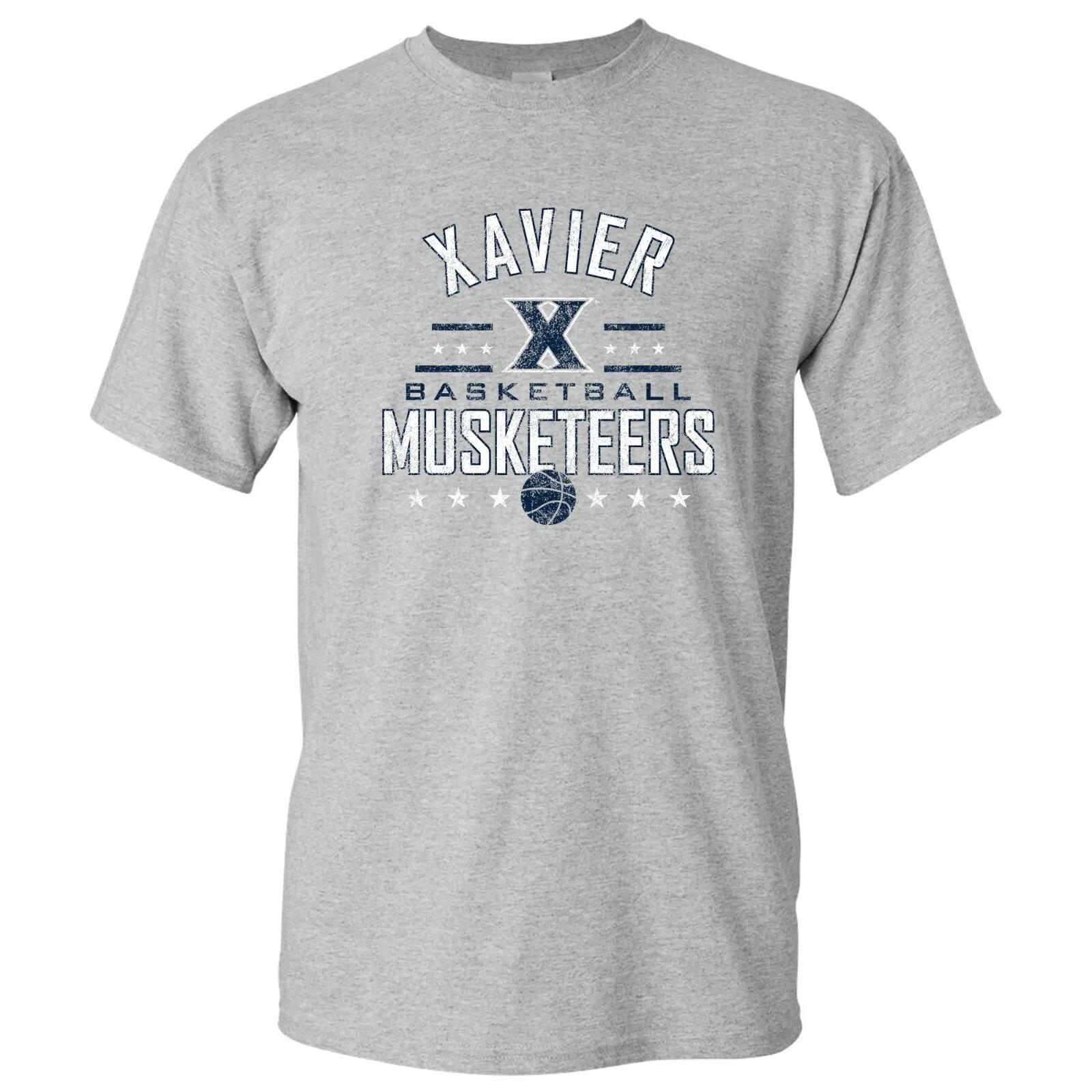 Xavier Musketeers Basketball Stars T-Shirt - Sport Grey 3XL