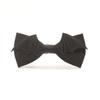 PU Leather Bat Bow Tie Black Men Necktie Simple Halloween Cravat  Boys