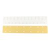 50PCS Rectangular Dry Sandpaper 14 Holes 70X420mm Car Sanding Polishing Sandpaper Air Sander Self-Adhesive Flocking-B61B