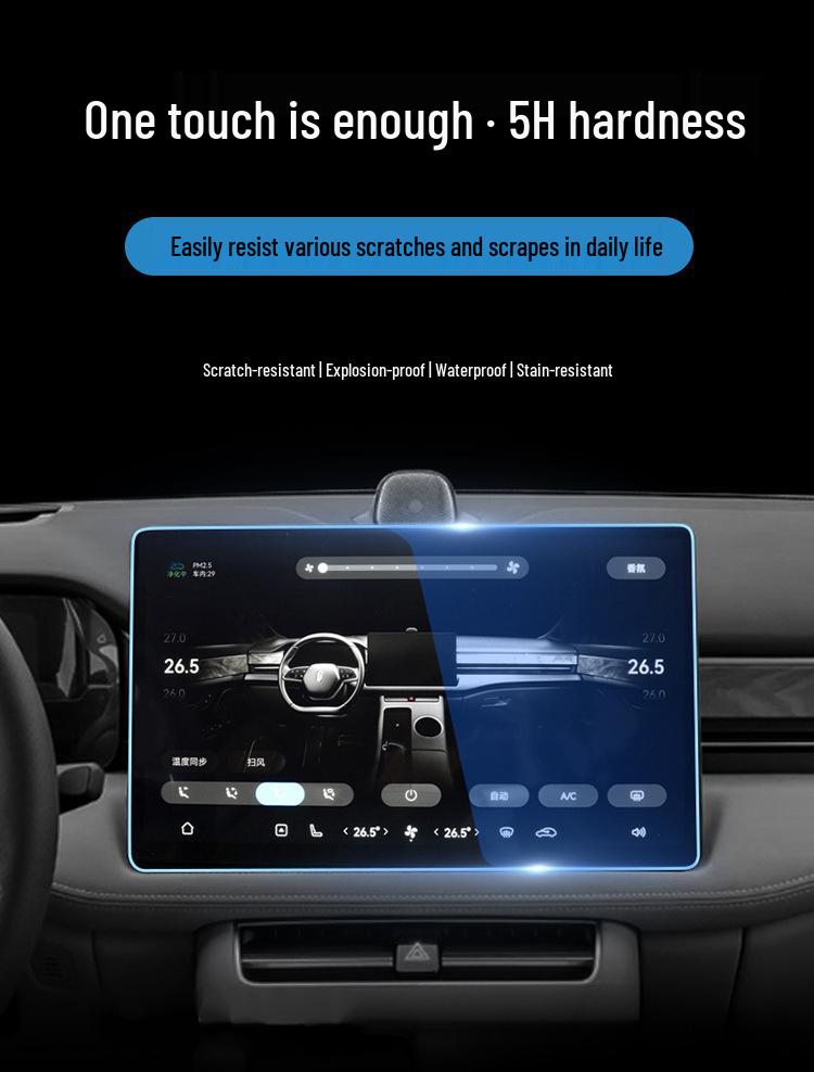 Tvrzené sklo na displej BMW pro řady 3, 5, 7, X1, X2, X3, X5, X7, I3 Integrovaný centrální displej