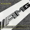 DHP3  New 2025 Hot AMG Logo Car Tail Trunk Auto Emblem Sticker Accessories For Mercedes Benz Brabus Smart Maybach W204 GLC CLA W205 W2
