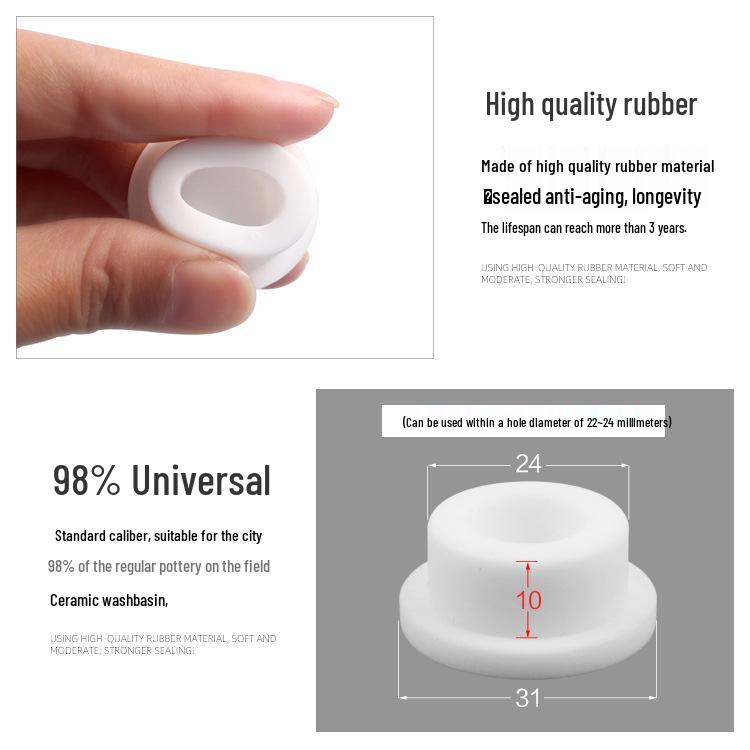 Overflow Stopper for Washbasin Side Hole