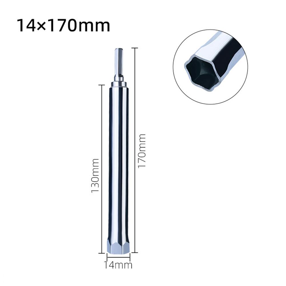 1pc 10-17mm Manchon de nivellement de plafond Allongement Écrou à vis creux Douille hexagonale Pour accessoires de perçage