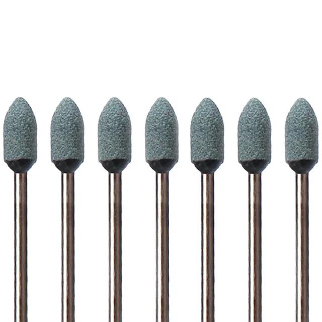 7pc/set Milling Cutter Nail Drill Bits Corundum Rotary Manicure Machine for Manicure Nails Accessories Tools