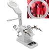 Desktop LED Hands Free Magnifying Glass for Reading Inspection Soldering RepairingWhite