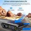 Solar Wireless Headup Display with Tire Pressure Detector GPS Digital Speedometer