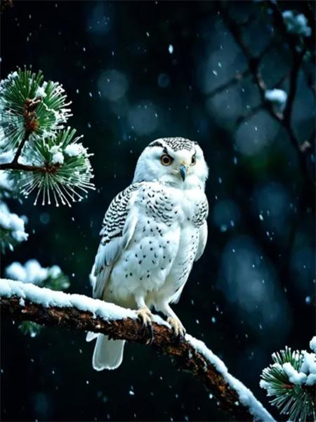Diamond Painting Kits Owl Tree Full Round Embroidery Mosaic Animal Landscape Wall Decor