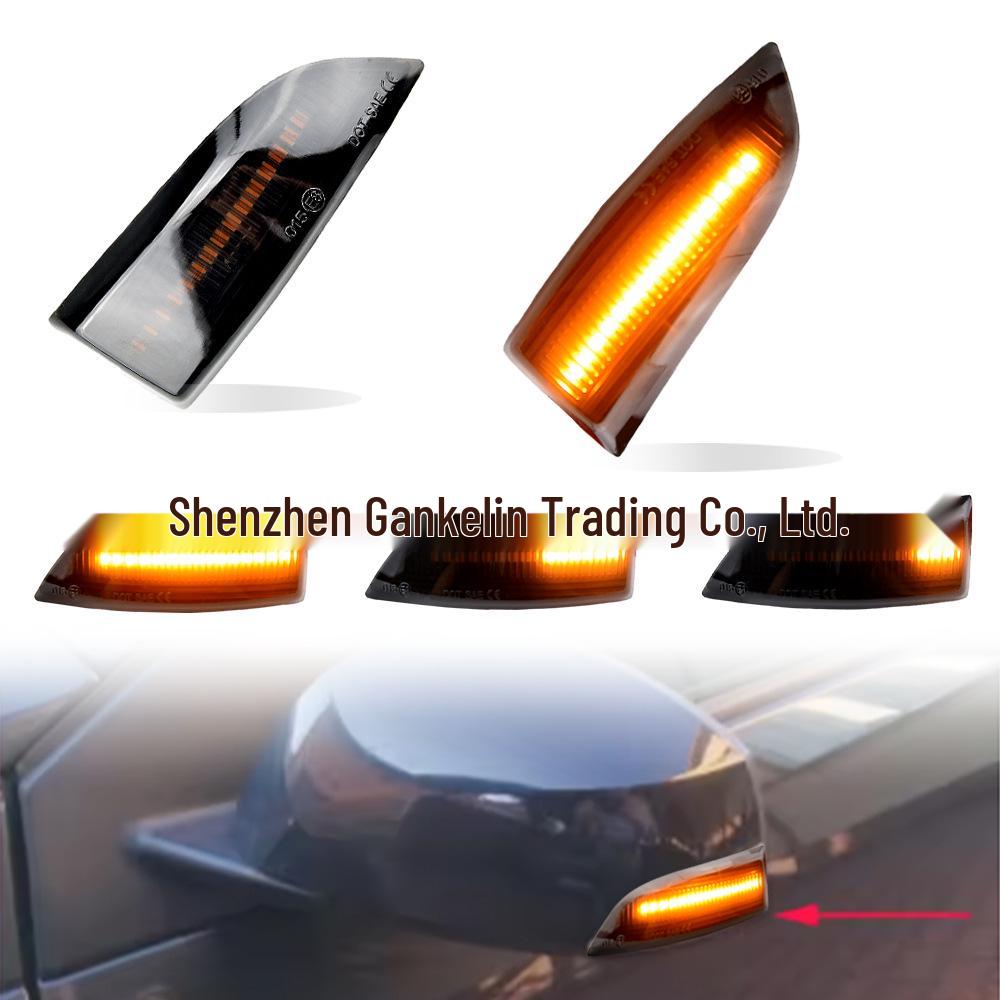 

Renault Megane MK3 Scenic Fluence Latitude Зеркало заднего вида Последовательный указатель поворота