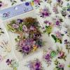 40Pcs Roaming Dreams Vintage INS Floral Plant Stickers Aesthetic Decorative Labels DIY Scrapbooking Diary Album Journal Craft Stationery Supplies