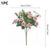 1 Bouquet of 11 Roses Artificial Flowers Silk Flower Artificial Flowers Decorative Flower Ornaments Decoration Wedding.