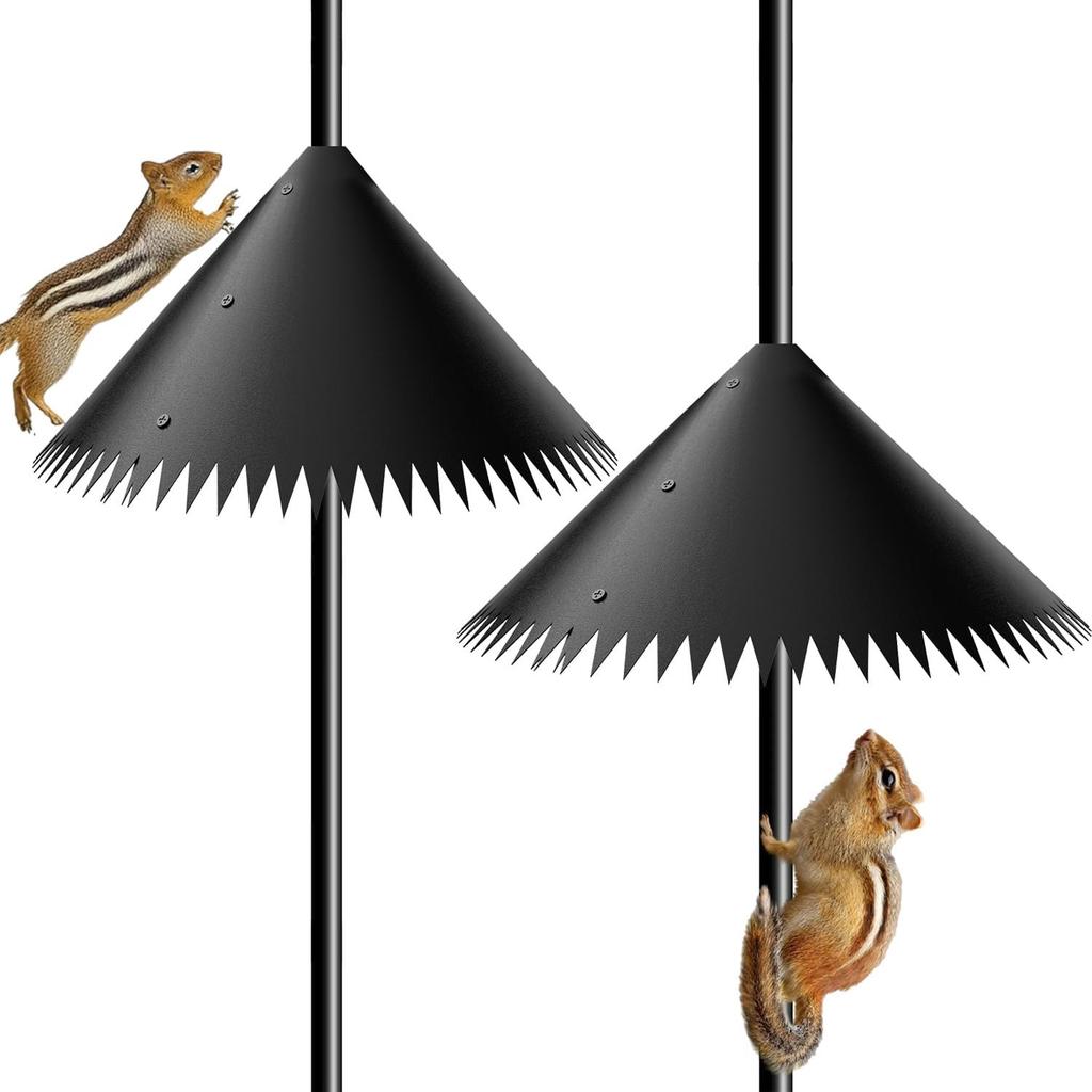 14in Bird Feeder Station Squirrel Baffle Dome Stop Stealing Bird Feed Guard
