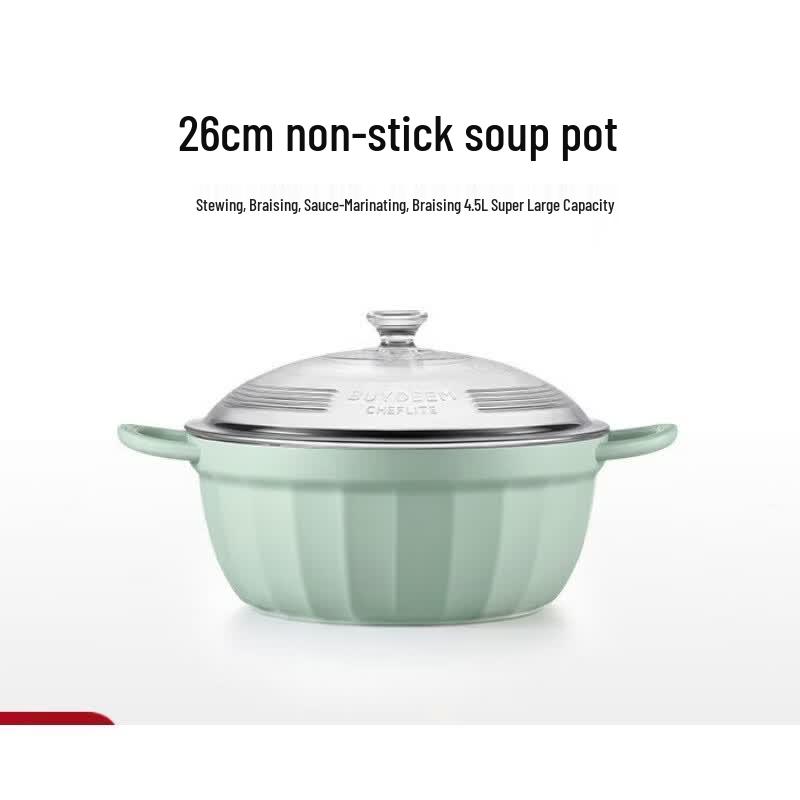 Buydeem 26cm Multi-functional Non-stick Stockpot