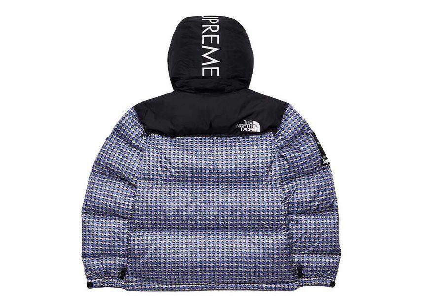 Supreme The North Face Studded Nuptse Jacke Royal