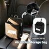 AAAQO1 Car Dashboard Air Vent Storage Bag Vehicle Hanging Organizer Box For BMW M Performance Alpina M3 M5 M6 X1 X3 X4 X5 G20