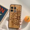 Natural Bamboo Wood Animal Print Case For OnePlus 13T 10T 10R 12R 13R 15 13 12 11 10 9 Pro Nord CE 5 2 3 4 Lite N20 N30 Cover