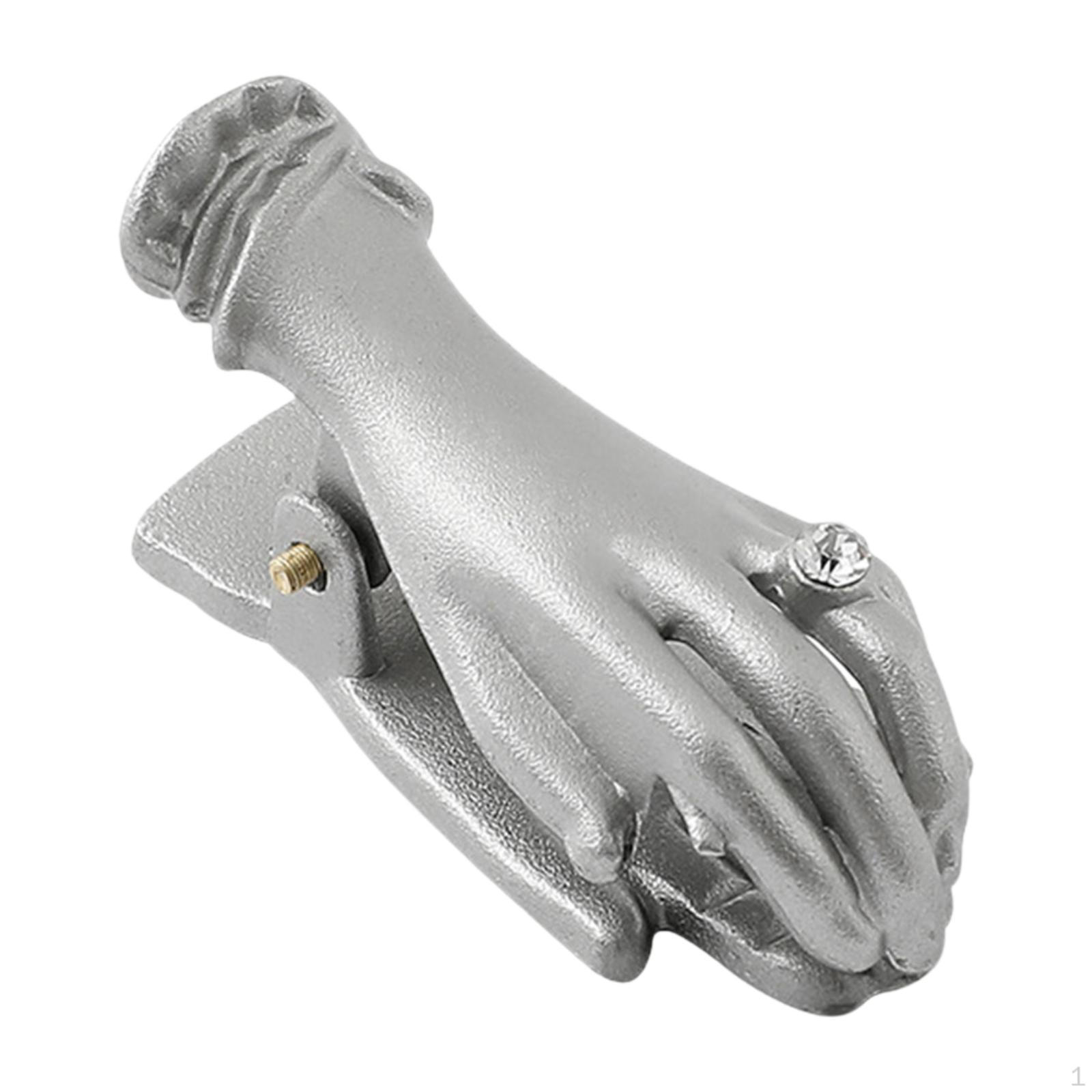 

Зажим-скрепка в форме руки, аксессуары для блокнотов, многоцелевые металлические страницы серебряный