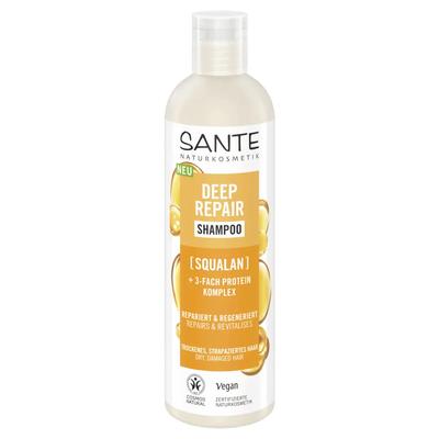 BIO-Shampoo Deep Repair para restaurar cabelos secos e danificados com Squalane 250 ml