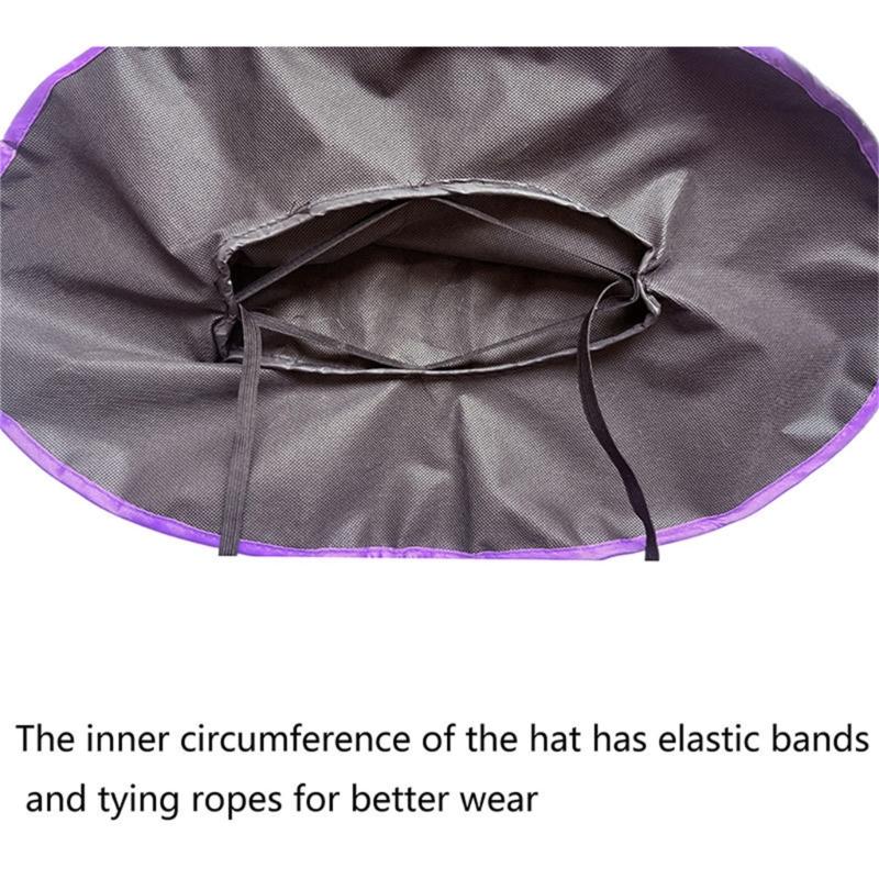 Tall Pointed Party Hat for Seasonal Costumes, Shapeable Outline and Tip with Soft Polyester Shell and Support Frame