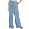 2024 Women’s European & American Plus Size Loose Cotton Linen Casual Long Pants