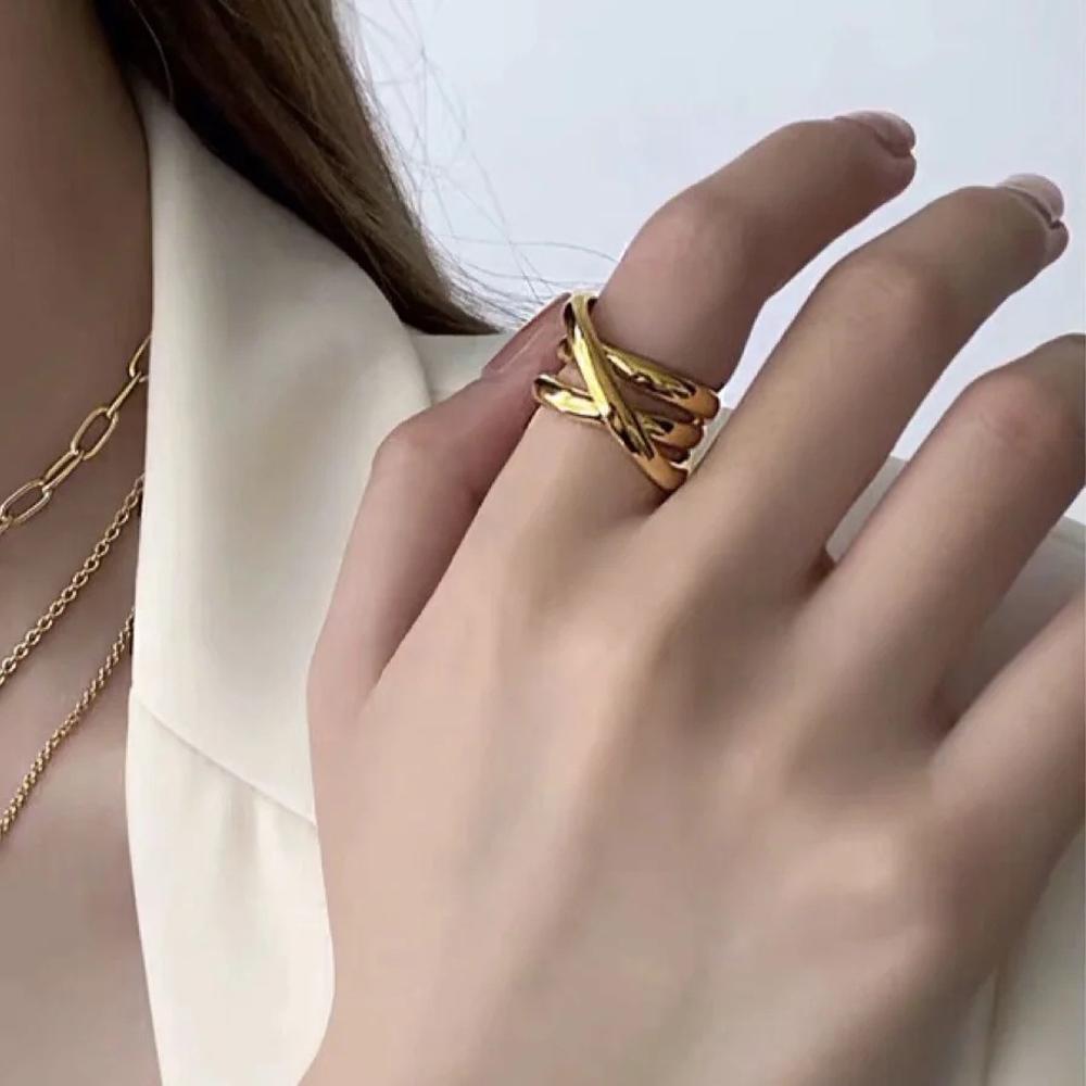 Cool Girls 925 Sterling Silver Party Accessories Fashion Jewelry Finger Ring Adjustable Open Rings