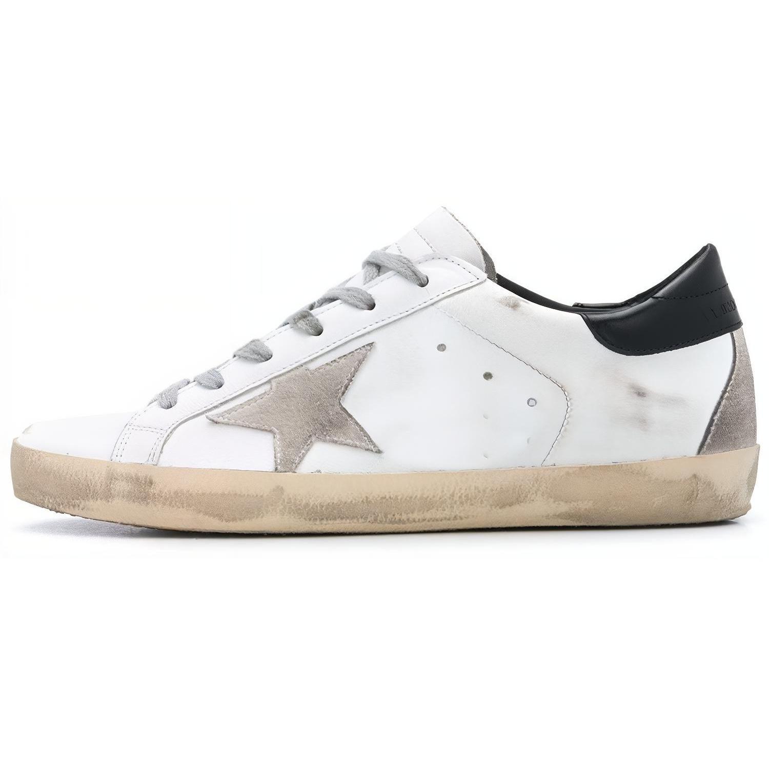Golden Goose Super-Star White Black Women`s
