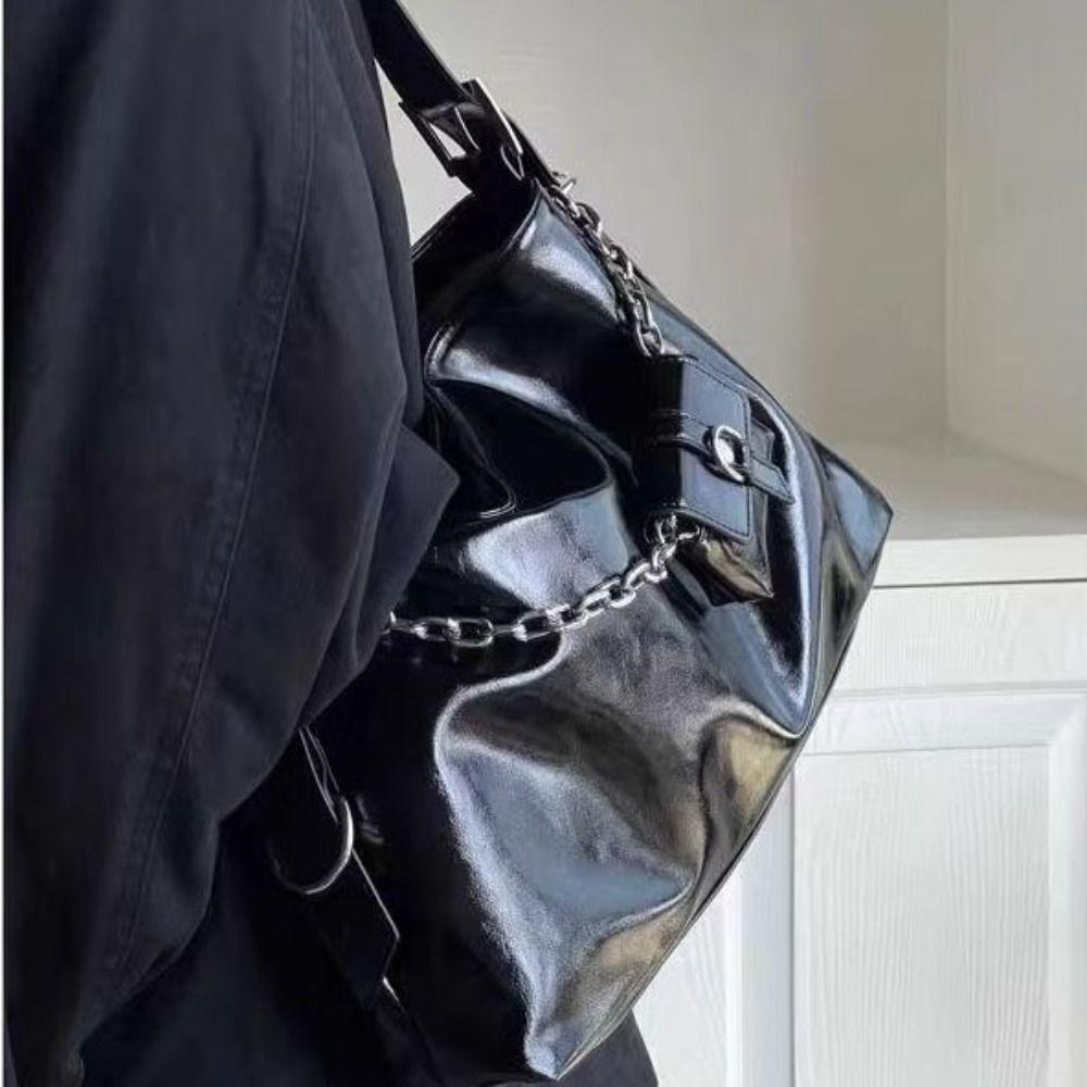 with Coin Purse Soft PU Shoulder Bag Korean Style Underarm Bag Casual Waterproof Tote Bag  Travel