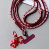 Braided Phone Lanyard Long Crossbody Shoulder Strap Adjustable Outdoor Sports Mountaineering Rope Anti Loss Neck Phone Strap