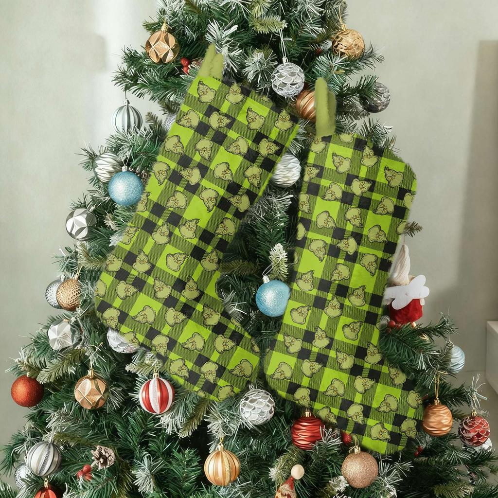 Vánoční punčochy ozdoby vánoční stromek dekorace přívěsky