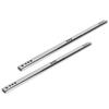 2Pcs/Set 342x17mm Cold Rolled Steel Drawer Rail Ball Bearing Slide for Cabinet Sideboard Drawer Rail Drawer Guide Drawer Slide