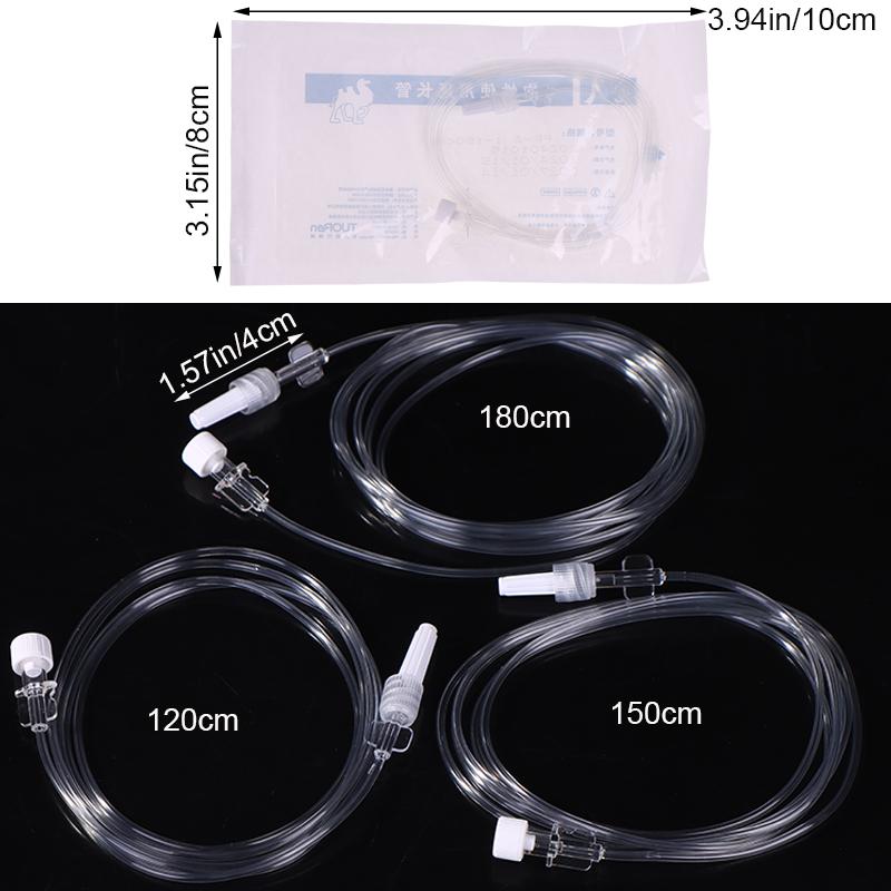 120/150/180Cm Medical Micro Pump Connect Line Infusion Extension Tube Disposable Sterile Iv Infusion Extension Line For Syringe