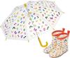 Skater Kinderregenstiefel, Raupe Nimmersatt Alphabet-Druck mit Reflexband, 16cm, RIBT16-A