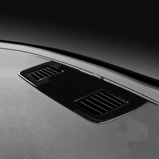 Black Dashboard Air Vent Outlet Panel Cover For BMW 3 Series E90 E92 E93 2005-12