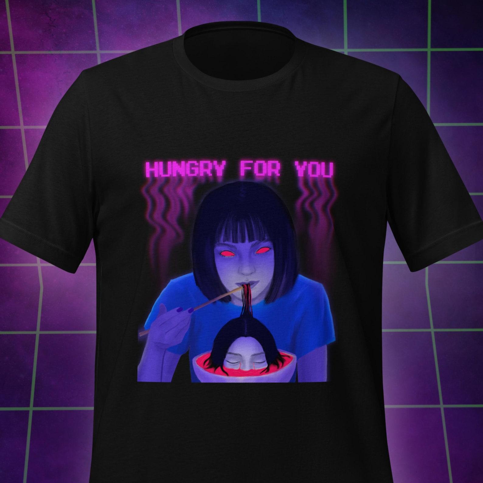 Weirdcore Graphic T-Shirt: Dreamcore, Goth, Japanese Horror L