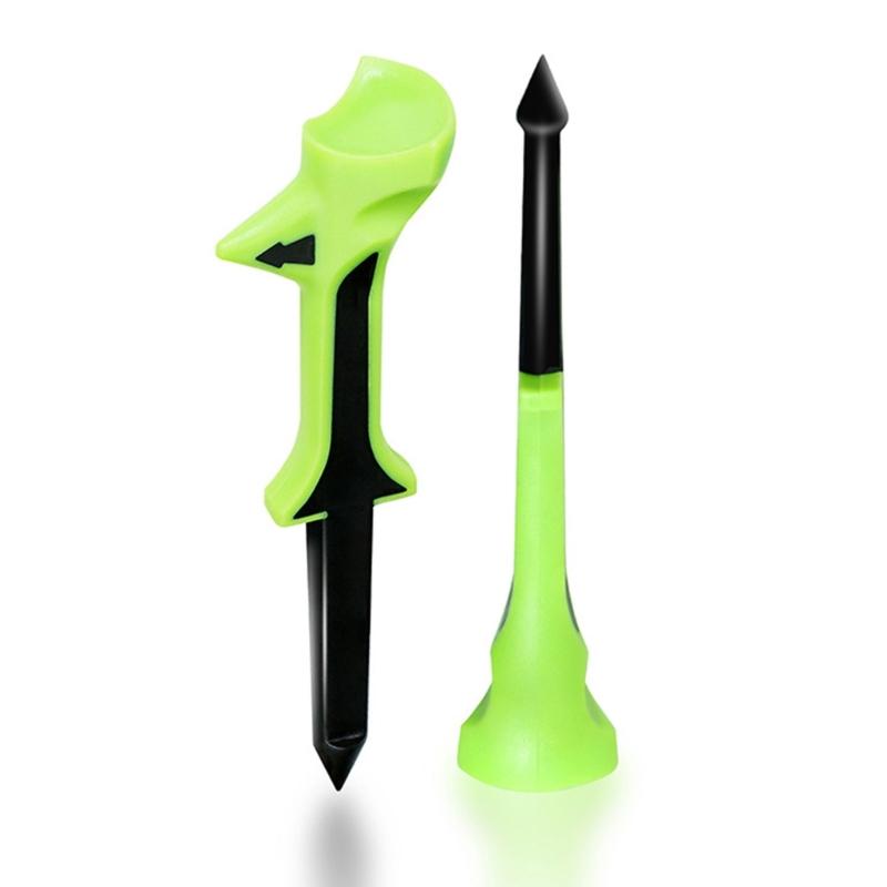 Directional Golf Markers Practice Tool Durability Plastic Golf Tees for Accuracy and Stability During Range Exercises