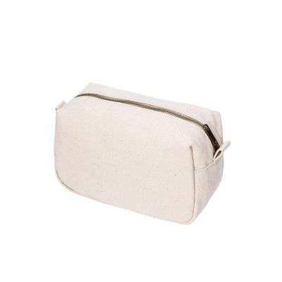 YONBEN Organizer Bag - Lightweight Cosmetic Bag with Ring Clasp, Perfect Travel Makeup Bag for Women (Beige)