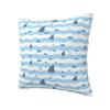 Swimming Fish Pattern Pillowcase Soft Polyester Cushion Cover Decoration Pillow Case Cover Bedroom Square
