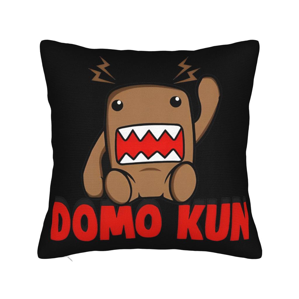 Domo Kun DJ Domo Pillowcase Polyester Cushion Cover Decorative  Pillow Case Cover Home Dropshipping 18'