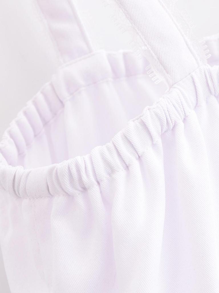 Spring 2025 Women's Fashion: European & American Style Poplin Short Top with Midi Skirt