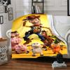 1Pc Toy Story Characters Blanket Soft Throw Blanket For Home Bedroom Bed Sofa Travel Office Solid Christmas Blanket