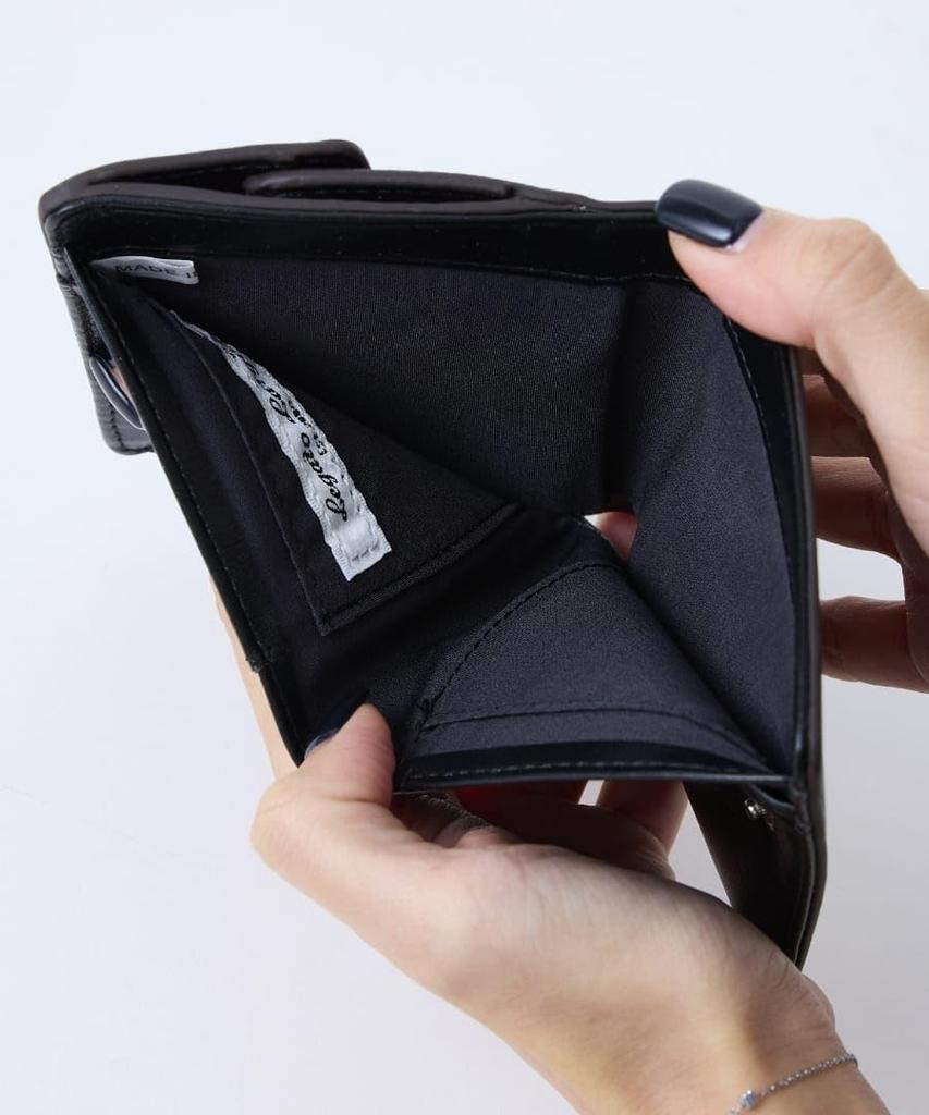 Thin Wallet Flap Folding Wallet Compact